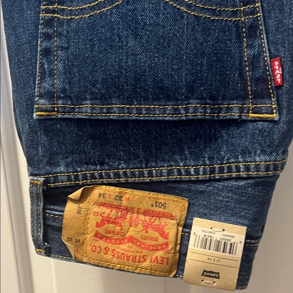 Levi's Men's Classic Indigo Straight Jeans